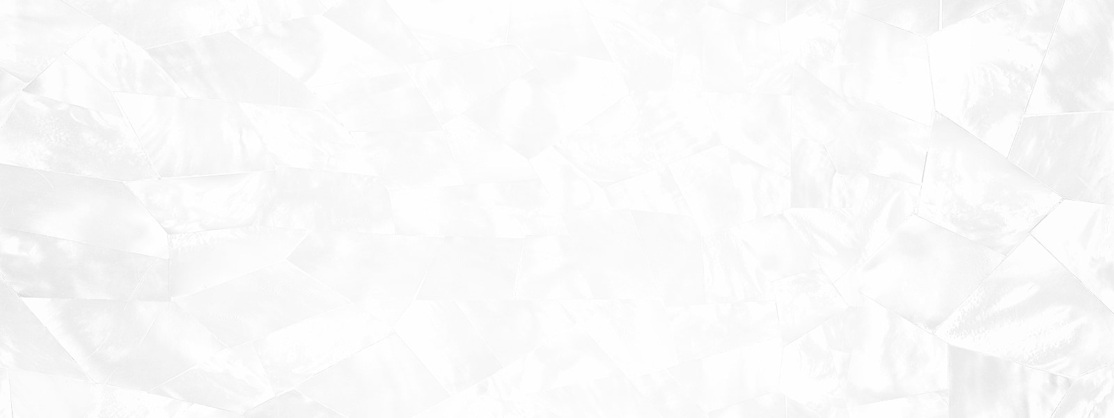 White textured background with irregular shapes.
